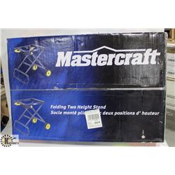 MASTERCRAFT FOLDING TWO HEIGHT STAND,