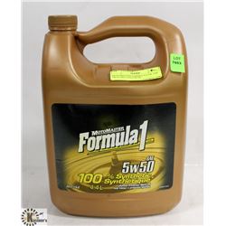 MOTOMASTER FORMULA I 4.4L SAE 5W50 100% SYNTHETIC