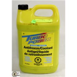 TURBO POWER 4L UNIVERSAL ANTIFREEZE/COOLANT.