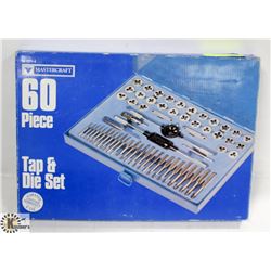 MASTERCRAFT 60PC TAP & DIE SET.