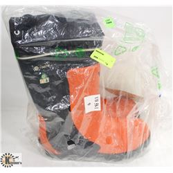 VIKING BUSHWACKER STEEL-TOED RUBBER BOOT SZ 9