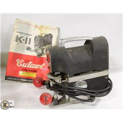 K-11 CUTAWL PRECISION CUTTING MACHINE.