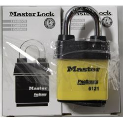 LOT OF 2 NEW MASTERLOCK PROSERIES KEYED LOCKS