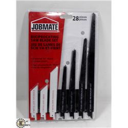 JOBMATE 28PC RECIPRICATING SAW BLADE SET