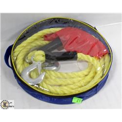 15 FOOT TOW ROPE IN STORAGE BAG