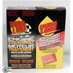 LOT OF 2 DURALUBE ENGINE TREATMENTS