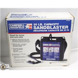 CAMPBELL HAUSFELD 30LB CAPACITY SNADBLASTER
