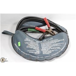 MOTOMASTER BOOSTER CABLES & STORAGE BAG