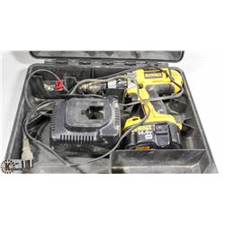 14.4V DEWALT DRILL WITH CHARGER AND CASE