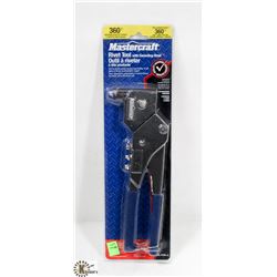 MASTERCRAFT RIVET TOOL WITH SWIVELING HEAD