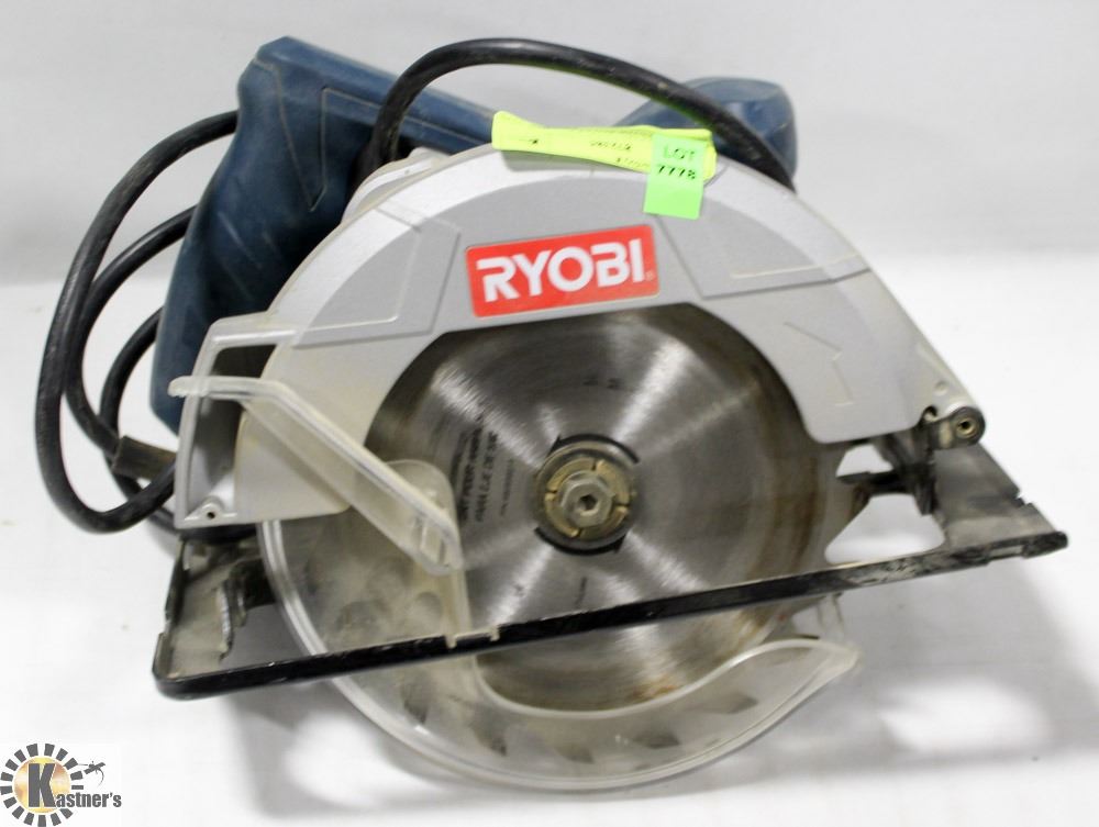 RYOBI 71/4 CIRCULAR SAW & MOTORMASTER ROTARY Kastner Auctions