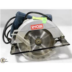 RYOBI 71/4 CIRCULAR SAW & MOTORMASTER ROTARY