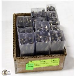 HEAVY DUTY DRILL BITS ASSORTED SIZES 12 PACKS