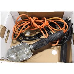 FLAT WITH TROUBLE LIGHT & EXTENSION CORD