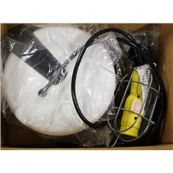NEW RETRACTABLE CORD REEL WITH LAMP