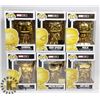 Image 1 : LOT OF 6 ASSORTED FUNKO POP VINYL FIGURES.
