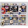 Image 1 : LOT OF 6 ASSORTED FUNKO POP VINYL FIGURES.