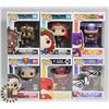 Image 1 : LOT OF 6 ASSORTED FUNKO POP VINYL FIGURES.