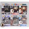 Image 1 : LOT OF 6 ASSORTED FUNKO POP VINYL FIGURES.
