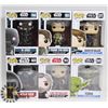 Image 1 : LOT OF 6 ASSORTED FUNKO POP VINYL FIGURES.