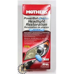 POWERBALL HEADLIGHT RESTORATION KIT.
