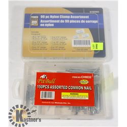 99 PC NYLON CLAMP ASSORTMENT