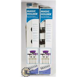 MAGIC HOLDER BROOM & MOP ORGANIZER