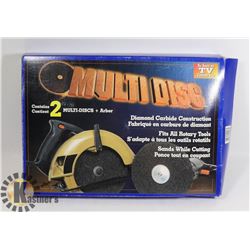 2 MULTI-DISCS + ARBOR