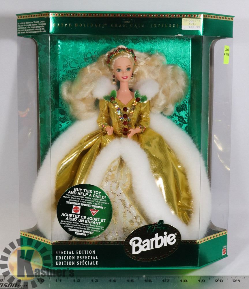 SPECIAL EDITION HAPPY HOLIDAYS BARBIE