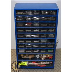 SHOP PARTS ORGANIZER WITH CONTENTS