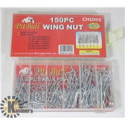 SET OF ASSORTED HAIR PINS AND WING NUTS