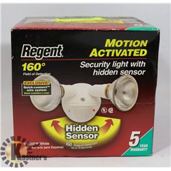 REGENT MOTION ACTIVATE SECURITY LIGHT WITH