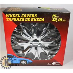 STYLE-LINE 15" DELUXE WHEEL COVERS