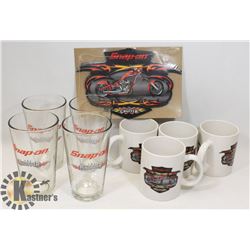 SET OF 4 SNAP ON CHOPPER MUGS AND MORE
