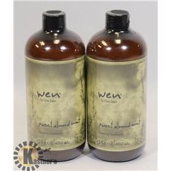 PAIR OF WEN SWEET ALMOND MINT CLEANSING