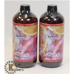 LOT OF 2 WEN WINTER WHITE CITRUS CLEANING