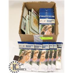 BOX OF PICTURE FRAMES