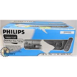 PHILIPS VCR WITH REMOTE