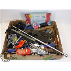 FLAT OF ASSORTED TOOLS