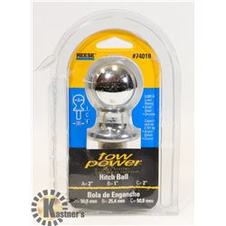 REESE TOW POWER HITCH BALL (6000LB CAPACITY)