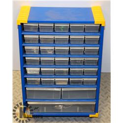SHOP PARTS ORGANIZER WITH CONTENTS