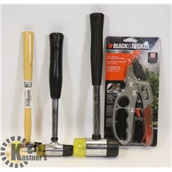 FLAT OF ASSORTED TOOLS