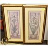 Image 1 : SET OF 2 FLORAL PRINTS