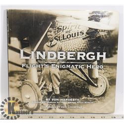 LINDBERGH: FLIGHTS ENIGMATIC HERO HARDCOVER BOOK