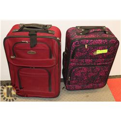LOT OF 2 OVERNIGHT/CARRY ON BAGS