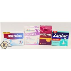 BAG OF ASSORTED WELLNESS ITEMS