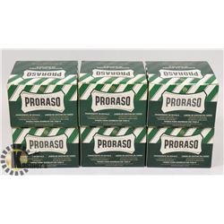 6 PRORASO SHAVING BOWLS