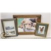 Image 1 : FLAT OF ASSORTED PICTURES IN FRAMES