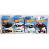 Image 1 : LOT OF 4 COLLECTIBLE HOT WHEELS CARS, NEW SEALED