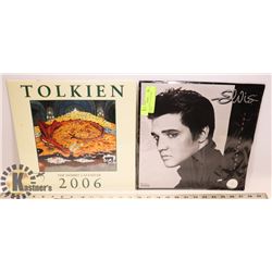SEALED SET OF 2 CALENDARS TOLKIEN: